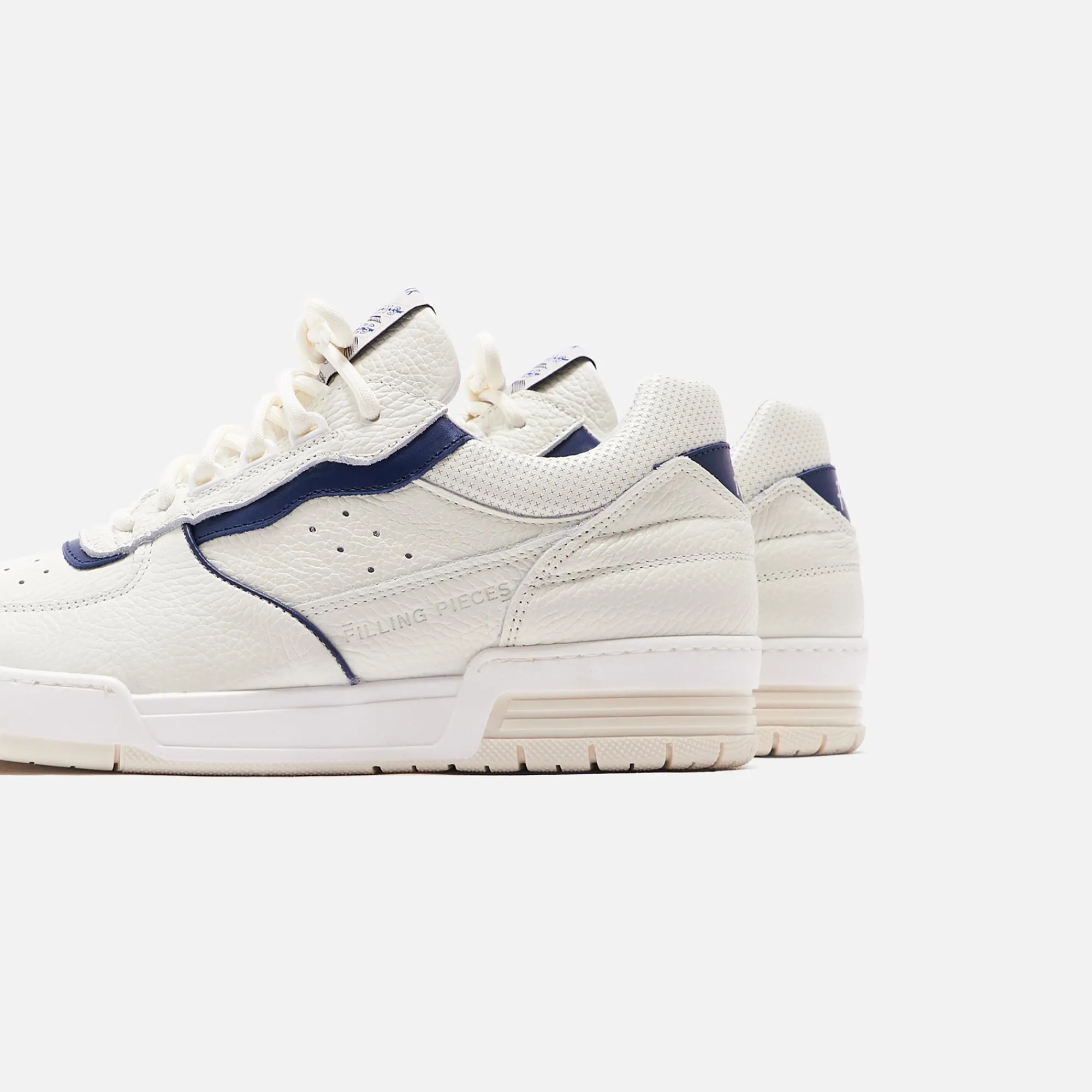 Hot Filling Pieces Curb Line White / Blue