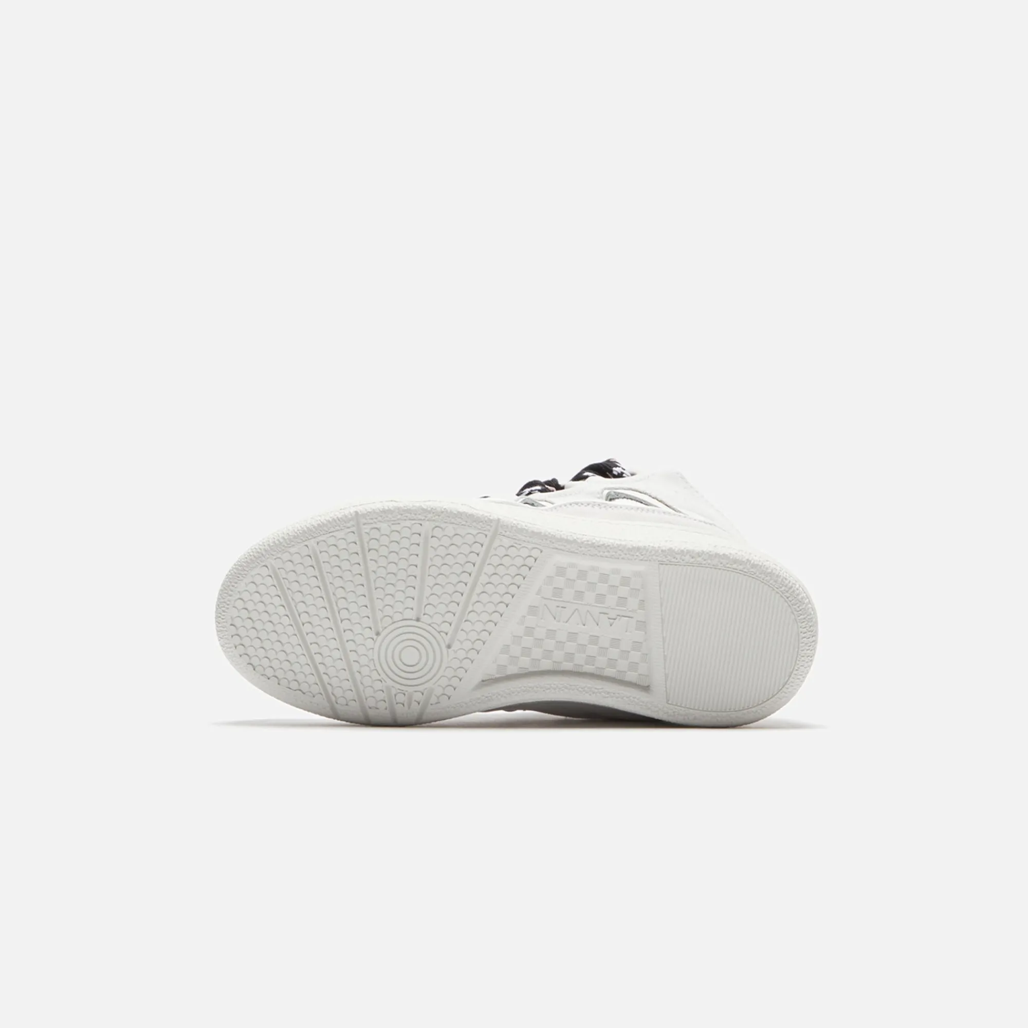 Shop Lanvin Curb Sneakers White