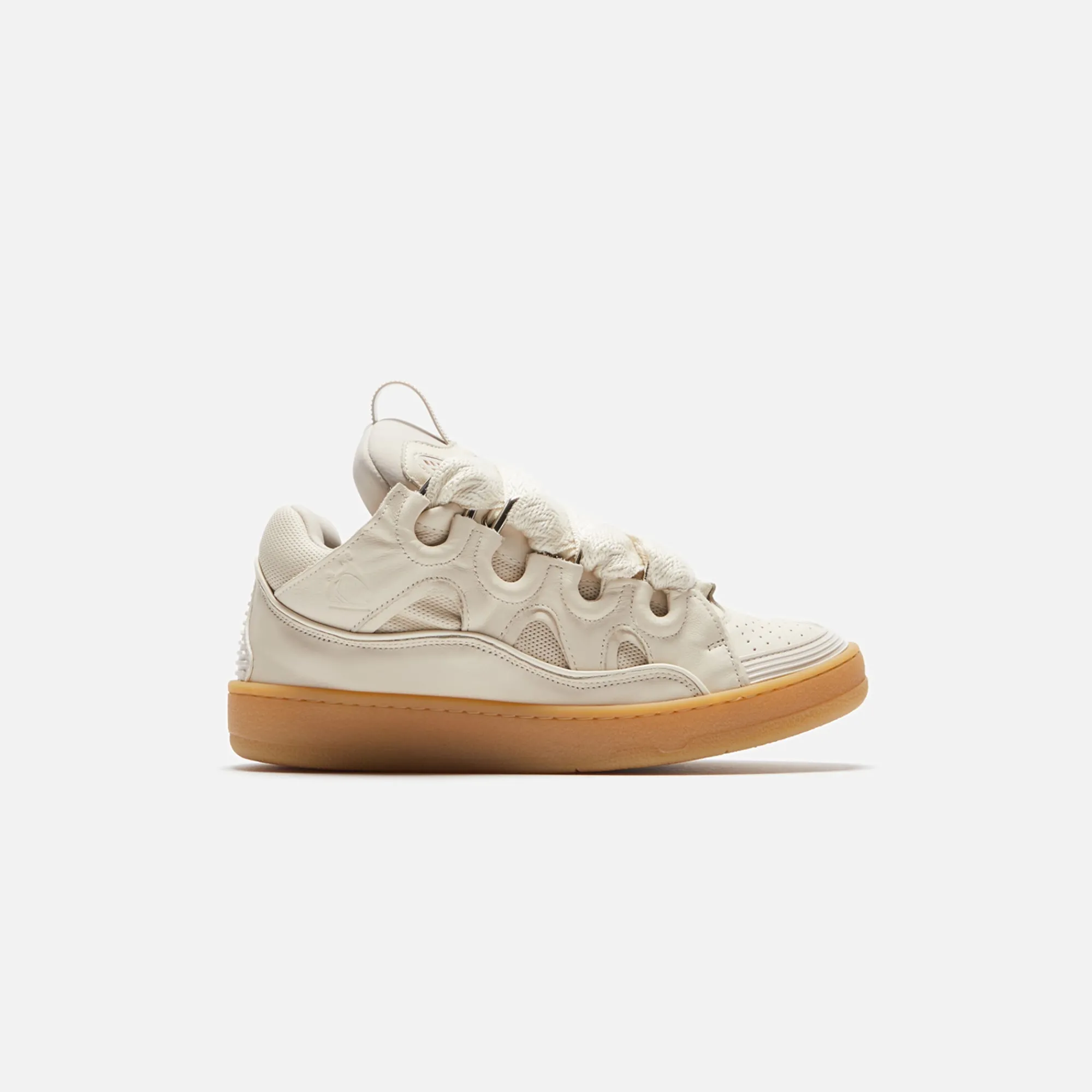 Store Lanvin Curb Sneakers Chalk