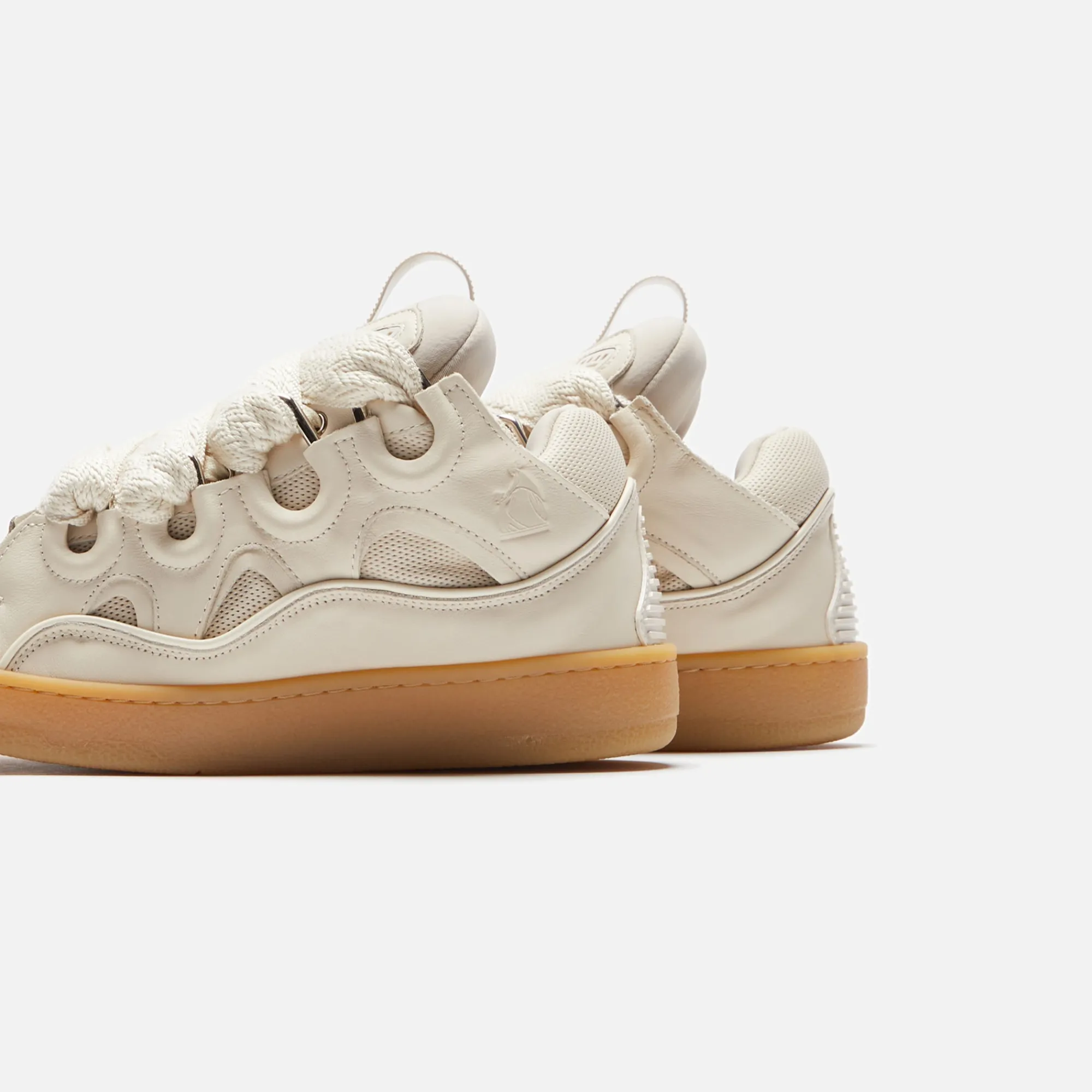 Store Lanvin Curb Sneakers Chalk