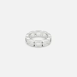 Discount Tom Wood Cushion Band Open Silver
