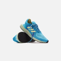 Shop adidas 4D Zx Carbon Aqua / Yellow Tint / Purple