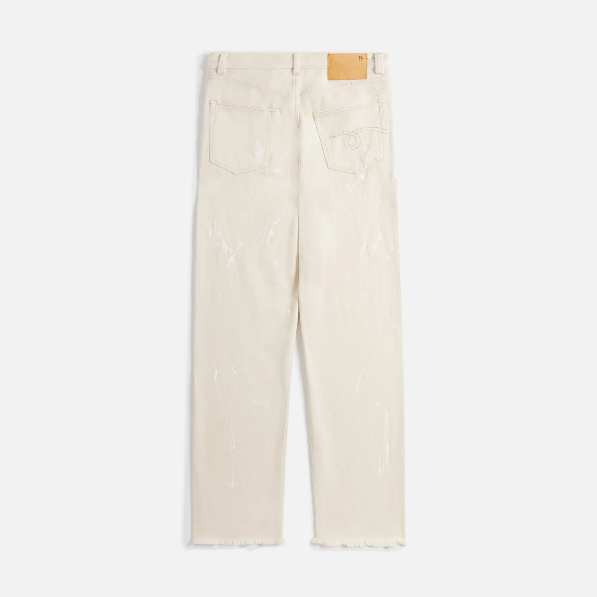 Cheap R13 D'Arcy Loose Jean Ecru