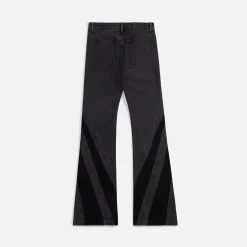 New Dion Lee Darted Denim Pant Black