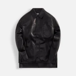 Flash Sale Loewe Debossed Pocket Overshirt Black