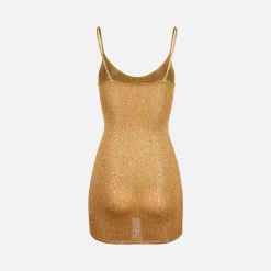 Cheap Asta Resort Delilah Mini Dress Sepia Sequin