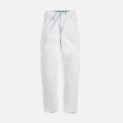 Cheap Margiela Denim 5 Pocket Jeans White Cracked