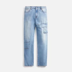 Hot 1017 Alyx 9SM Denim Cargo Pant Blue