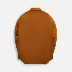 Store Bally Desert Twill Shirt Brown