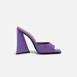 Clearance The Attico Devon Mule 115Mm Violet
