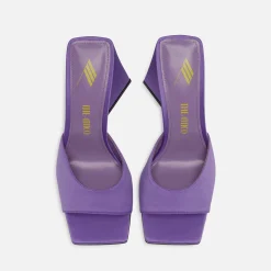 Clearance The Attico Devon Mule 115Mm Violet