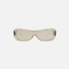 Cheap Flatlist Disco Sunglass Crystal Grey / Silver Reflect