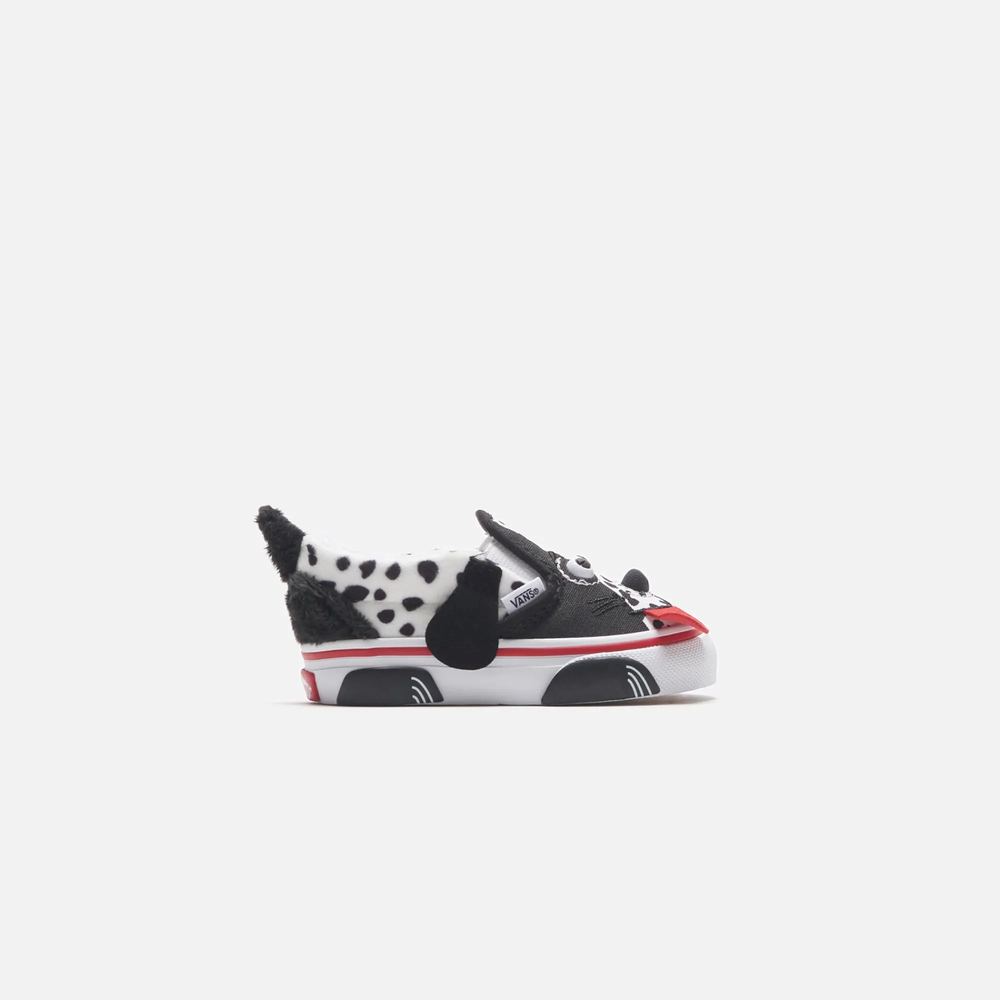 Fashion Vans Dog Slip-On V Dalmatian Black / True White