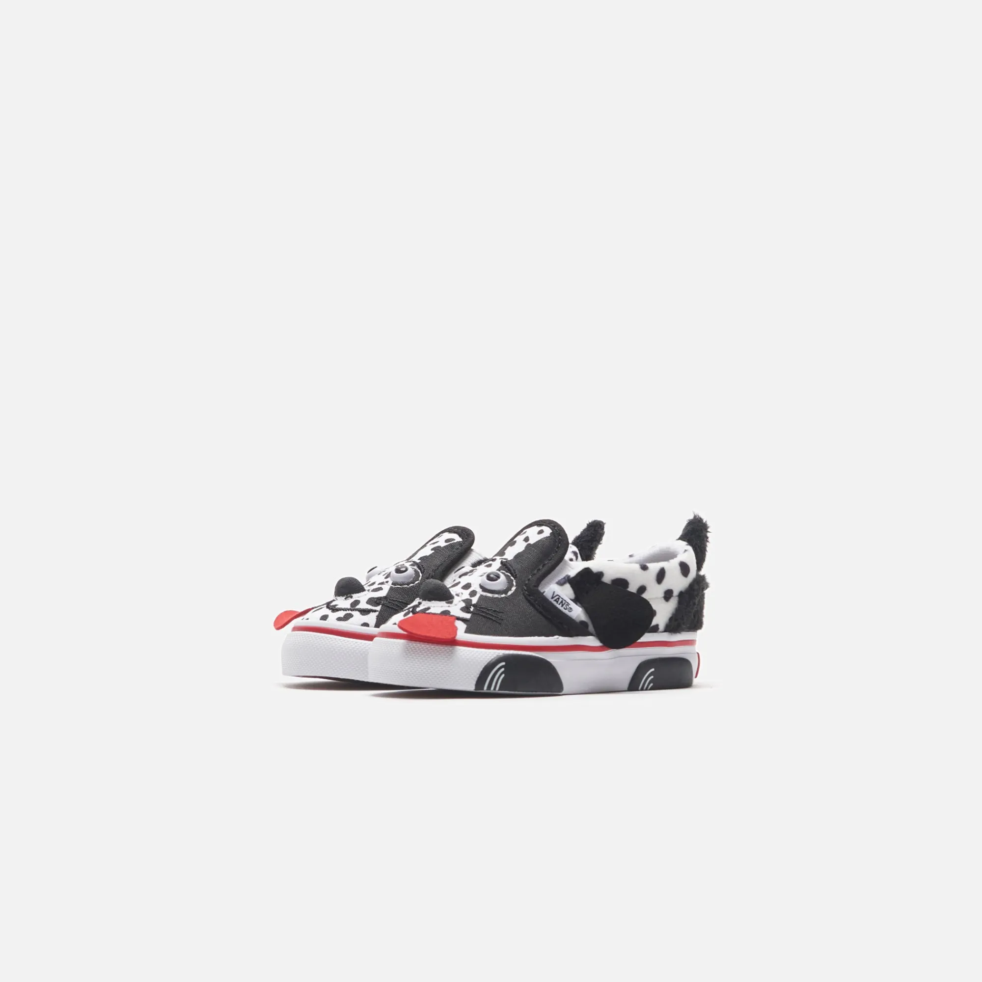 Fashion Vans Dog Slip-On V Dalmatian Black / True White