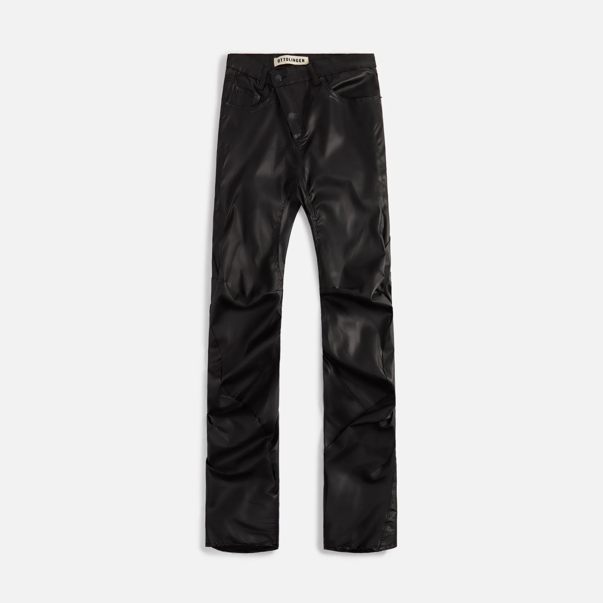 Flash Sale Ottolinger Drape Biker Pants Black