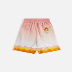 Hot Casablanca Drawstrings Printed Short Rainbow Monogram