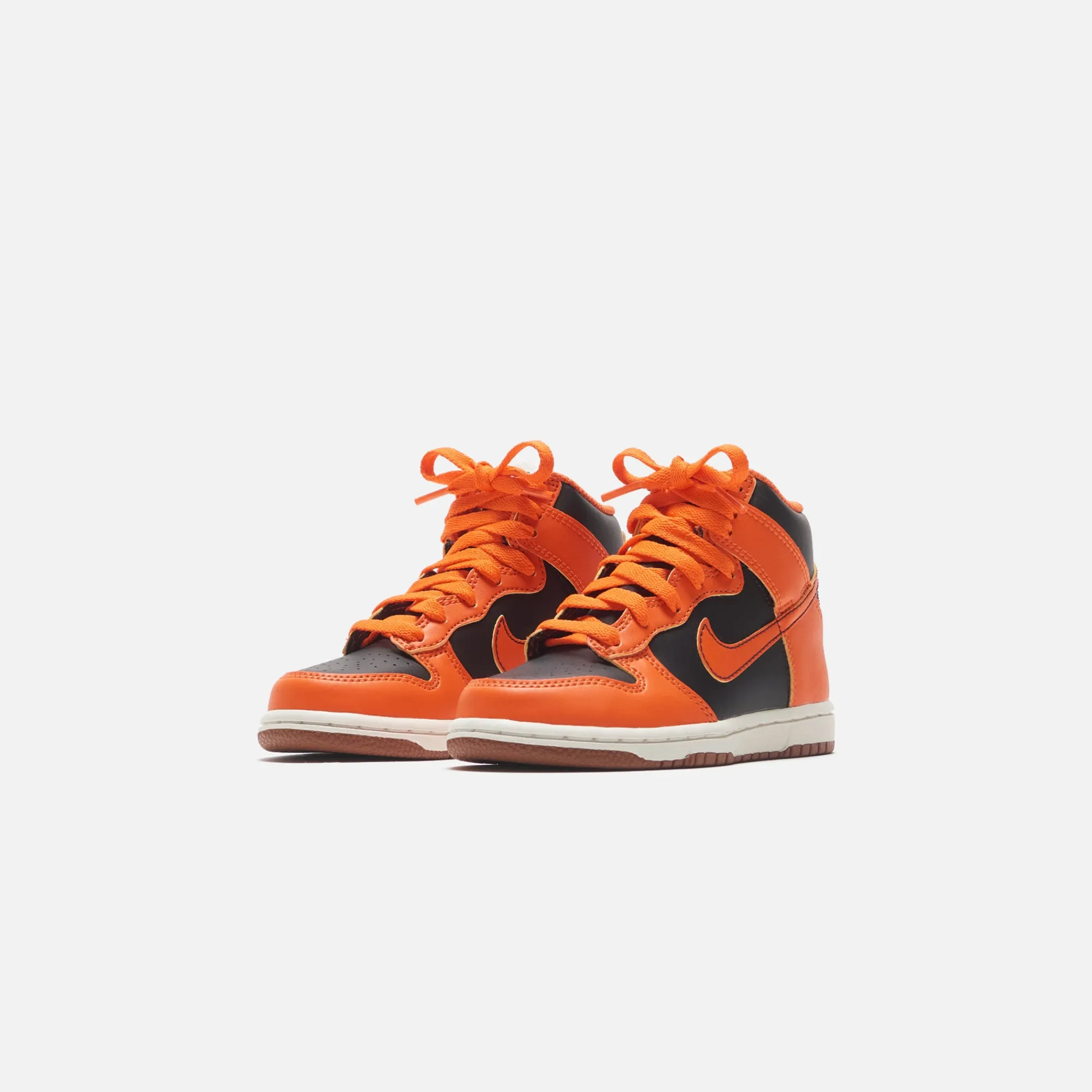 Discount Nike Dunk High -Black / Yellow Strike / Summit White / Safety Orange