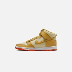 Online Nike Dunk High Retro Prm Nbhd Team Gold / Wheat Gold