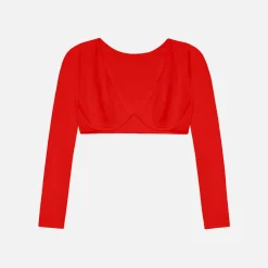 Best Sale Jade Eden Top Crimson