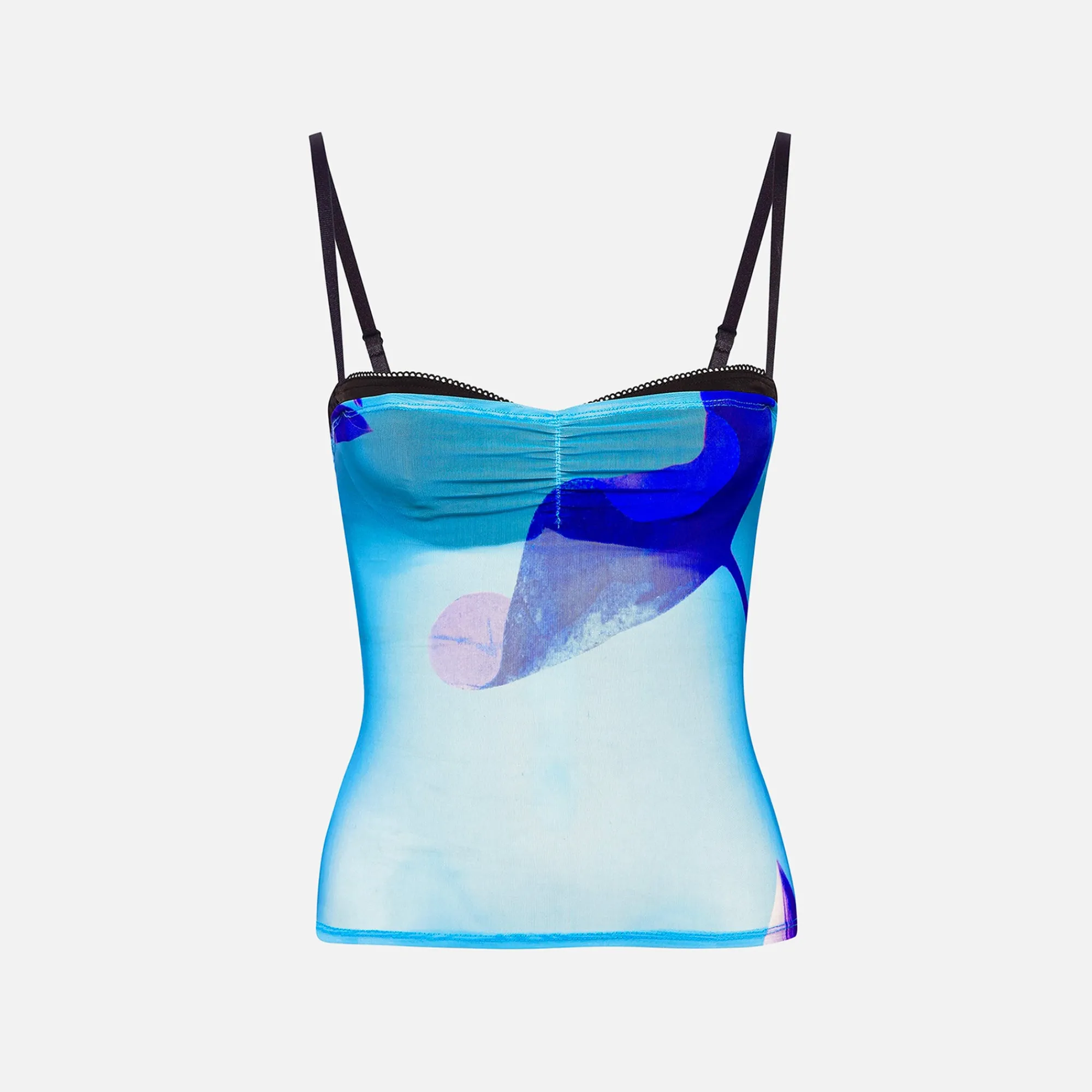 Discount Miaou Enzo Top Blue Lotus