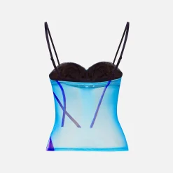 Discount Miaou Enzo Top Blue Lotus
