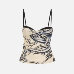 Best Sale Miaou Enzo Top Tattoo Black
