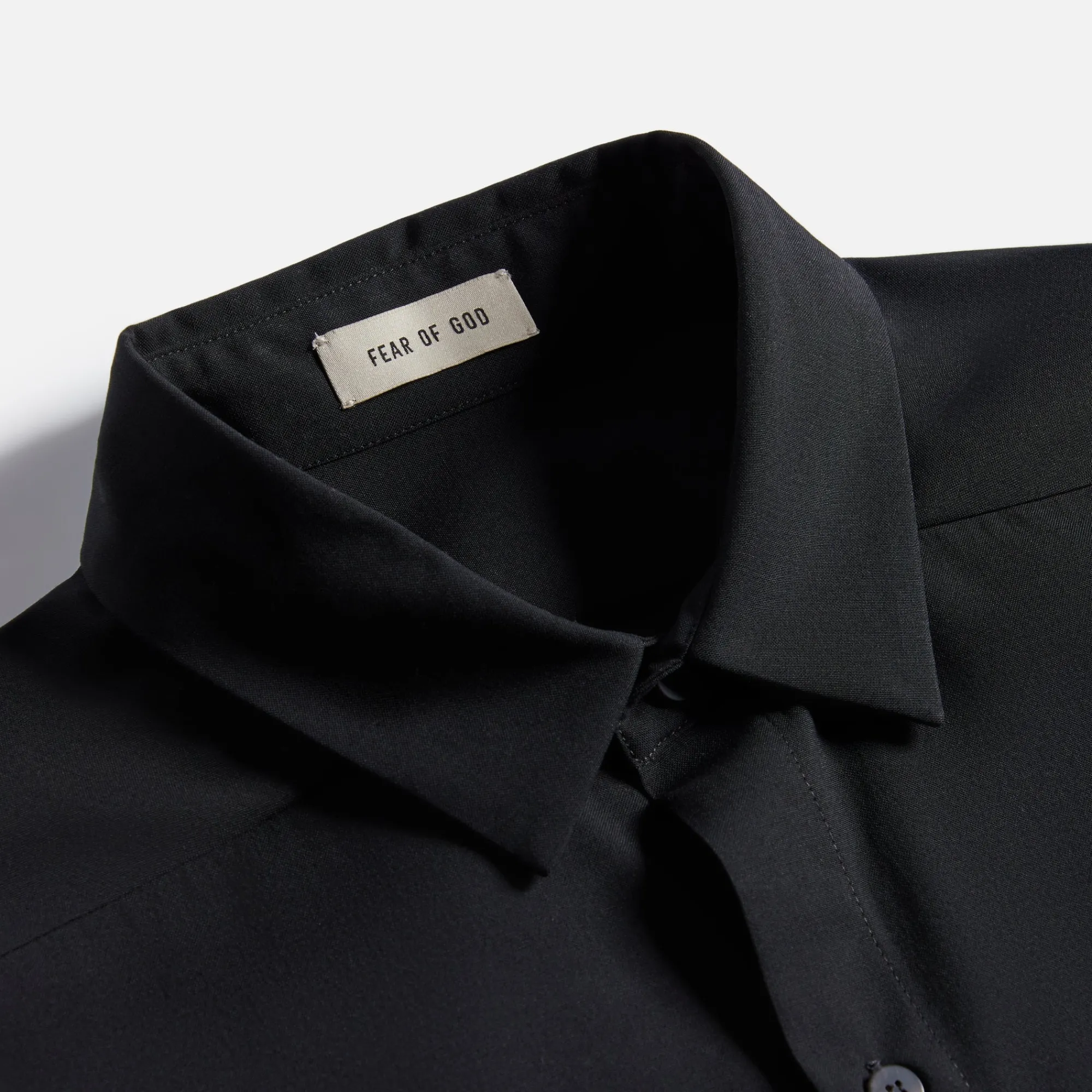 Flash Sale Fear of God Eternal Button Front Shirt Black