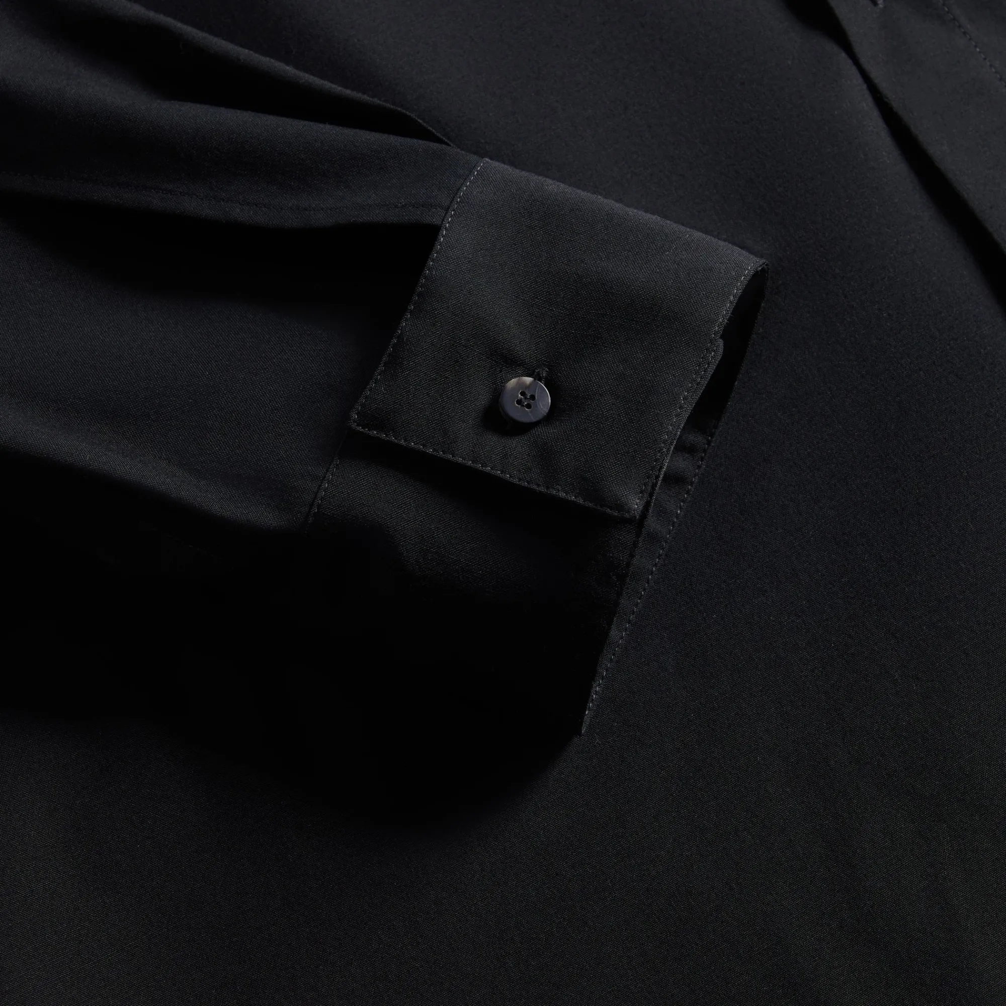 Flash Sale Fear of God Eternal Button Front Shirt Black