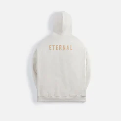 Discount Fear of God Eternal Cotton Fleece Hoodie Warm Heather Oatmeal
