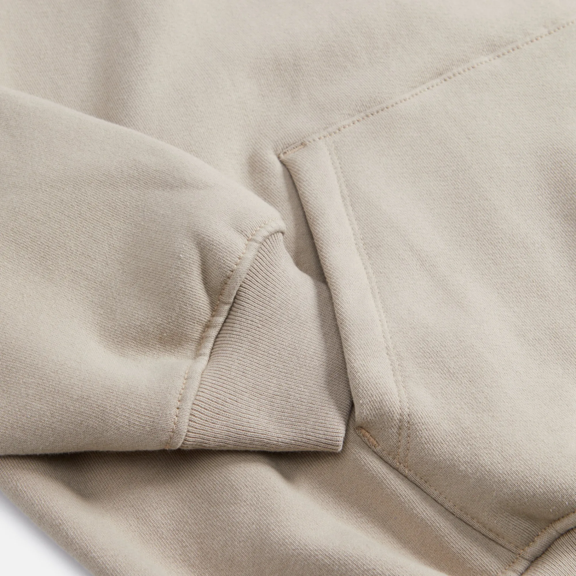 Cheap Fear of God Eternal Cotton Fleece Hoodie Dusty Beige
