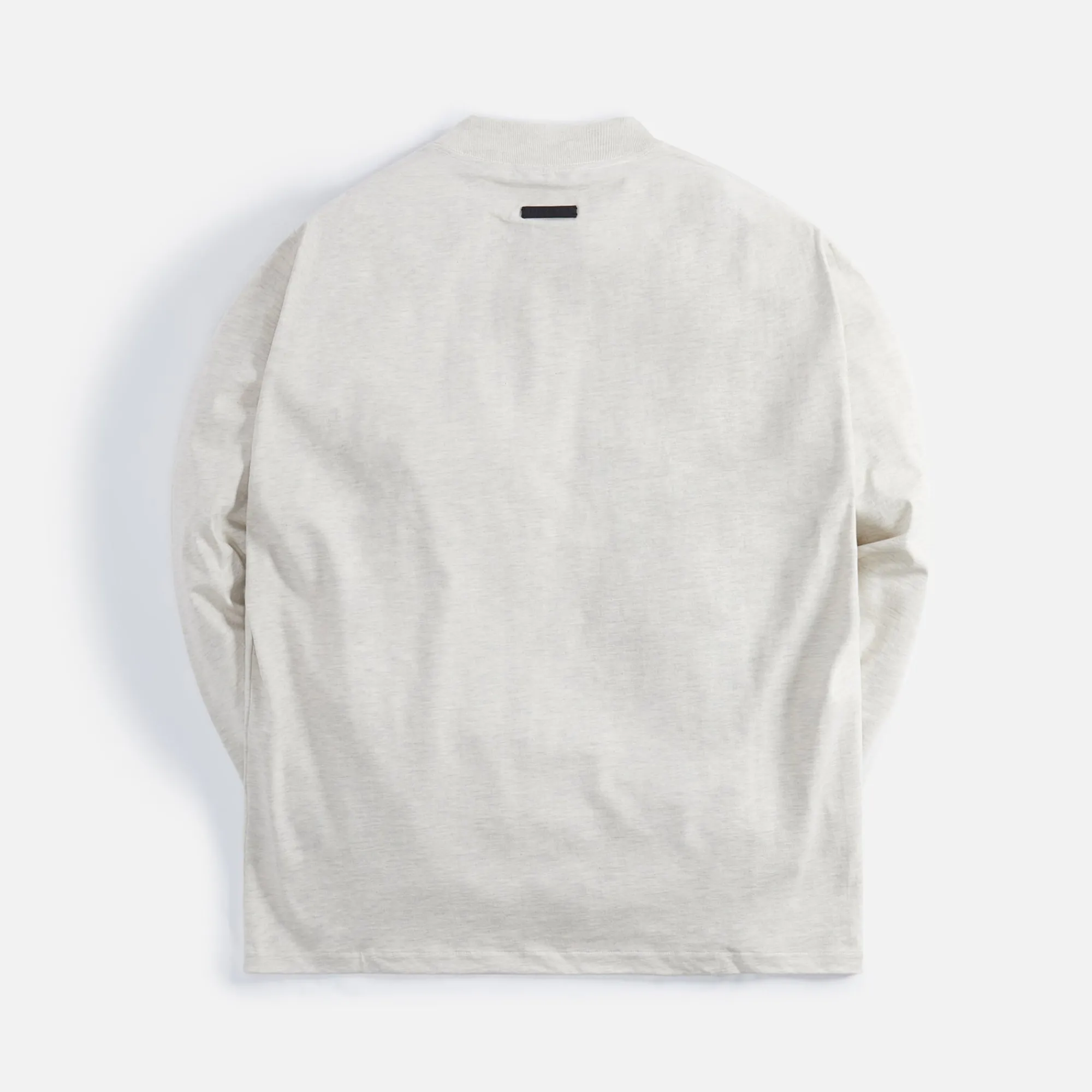 Store Fear of God Eternal Cotton Long Sleeve Tee Warm Heather Oatmeal
