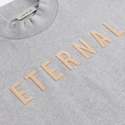 Best Fear of God Eternal Cotton Tee Warm Heather Grey
