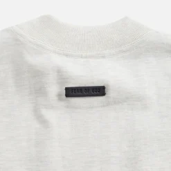 Clearance Fear of God Eternal Cotton Tee Warm Heather Oatmeal