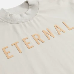 Discount Fear of God Eternal Cotton Tee Cement
