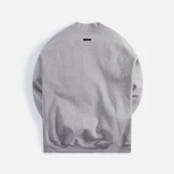 Cheap Fear of God Eternal Fleece Crewneck Warm Heather Grey