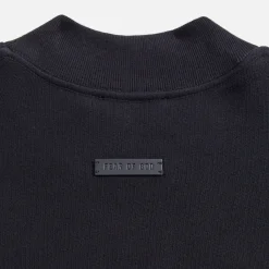 New Fear of God Eternal Fleece Crewneck Black