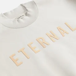Best Sale Fear of God Eternal Fleece Crewneck Cement