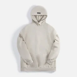 Shop Fear of God Eternal Fleece Hoodies Cement