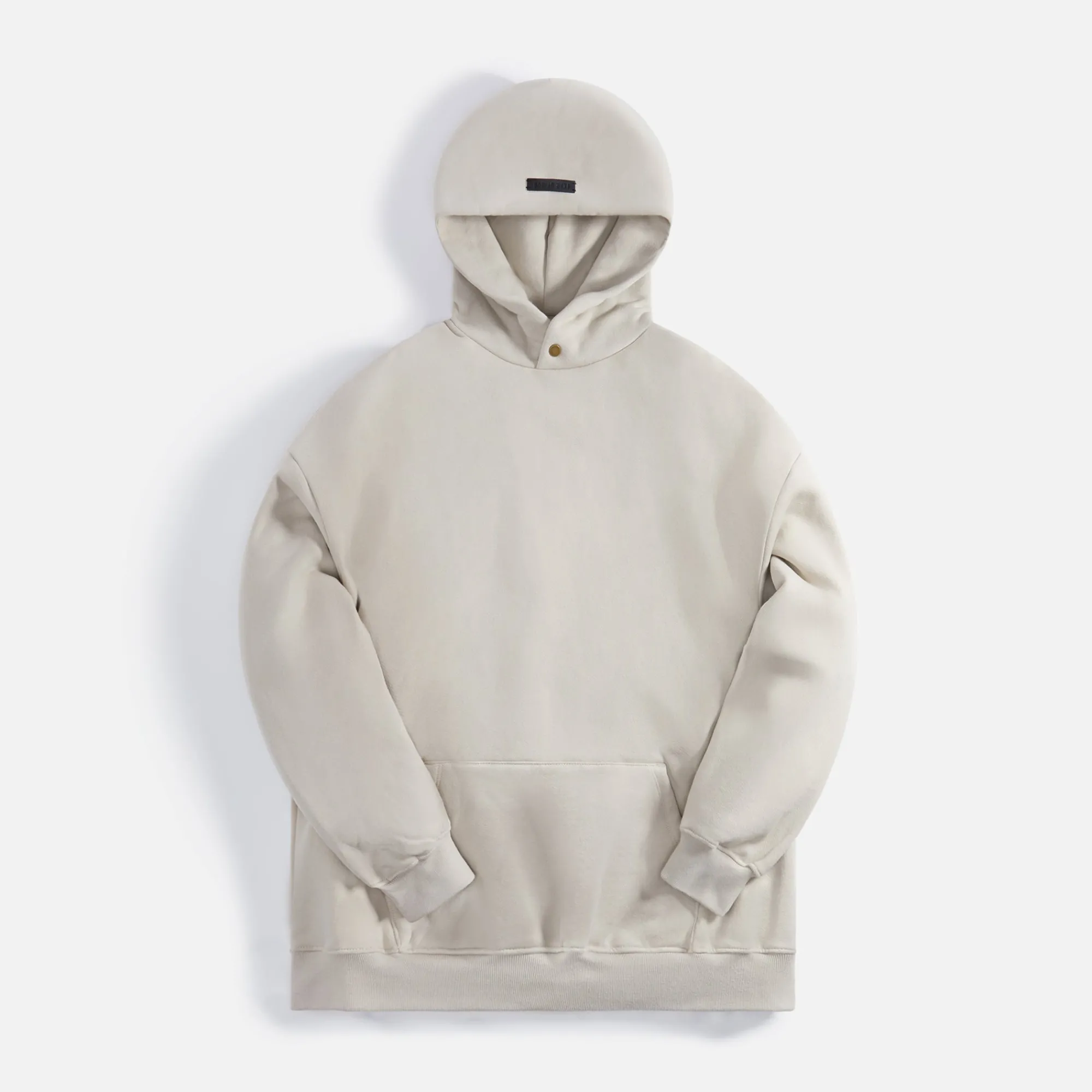 Shop Fear of God Eternal Fleece Hoodies Cement