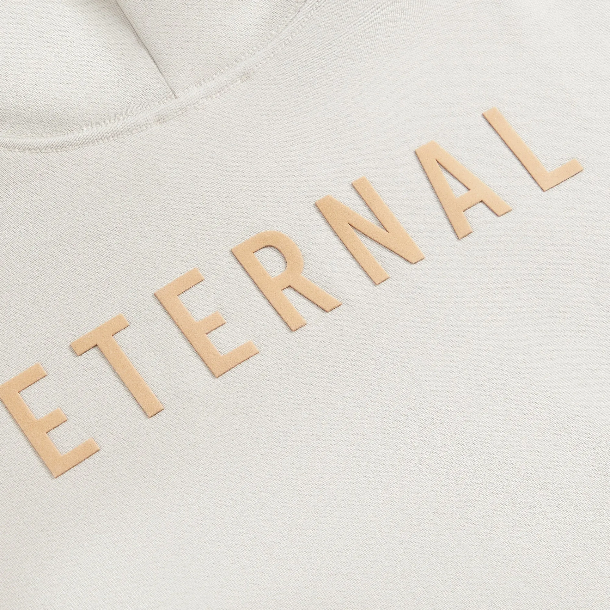 Shop Fear of God Eternal Fleece Hoodies Cement