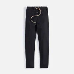 Best Fear of God Eternal Viscose Tricot Relaxed Pant Black