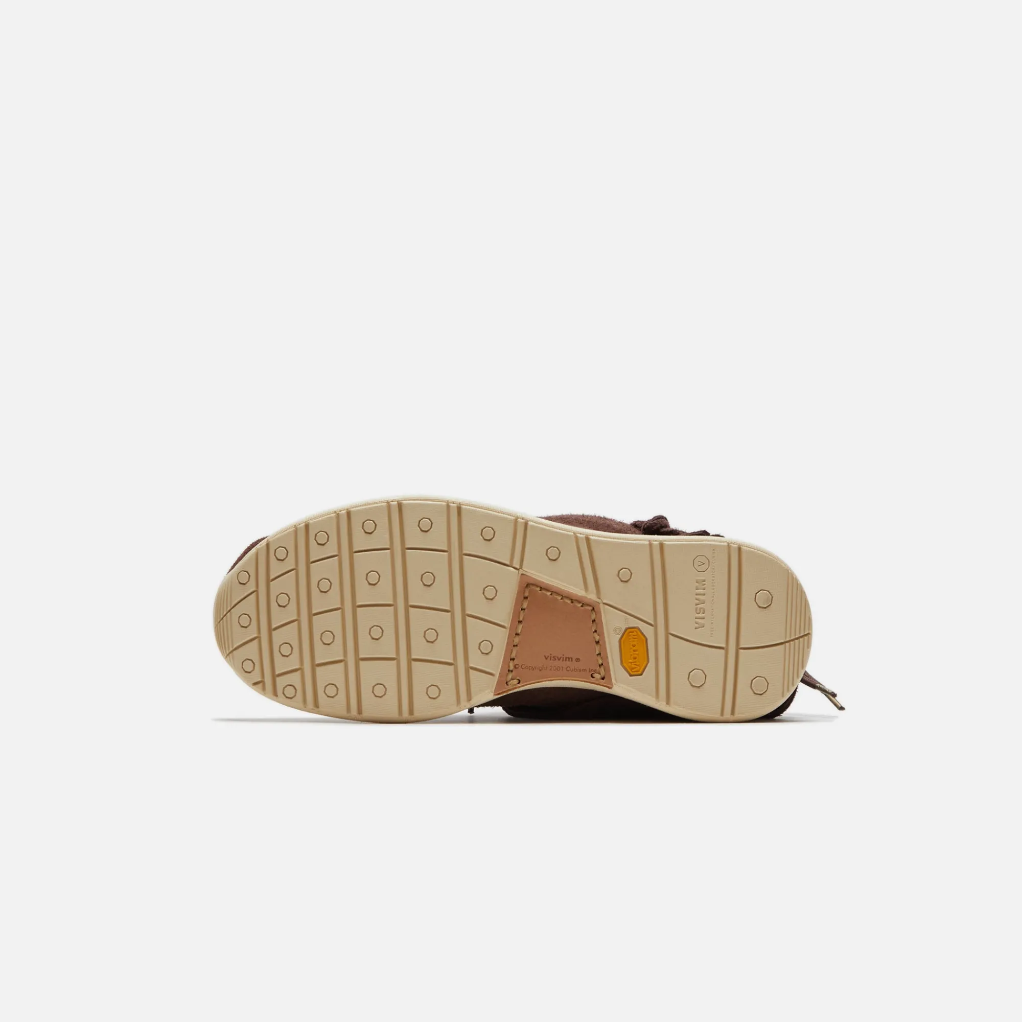 Outlet Visvim Fbt Lhamo Folk Dark Brown