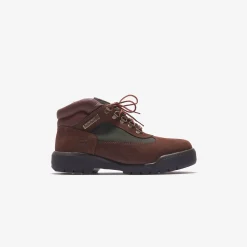 Shop Timberland Field Boot Brown / Green