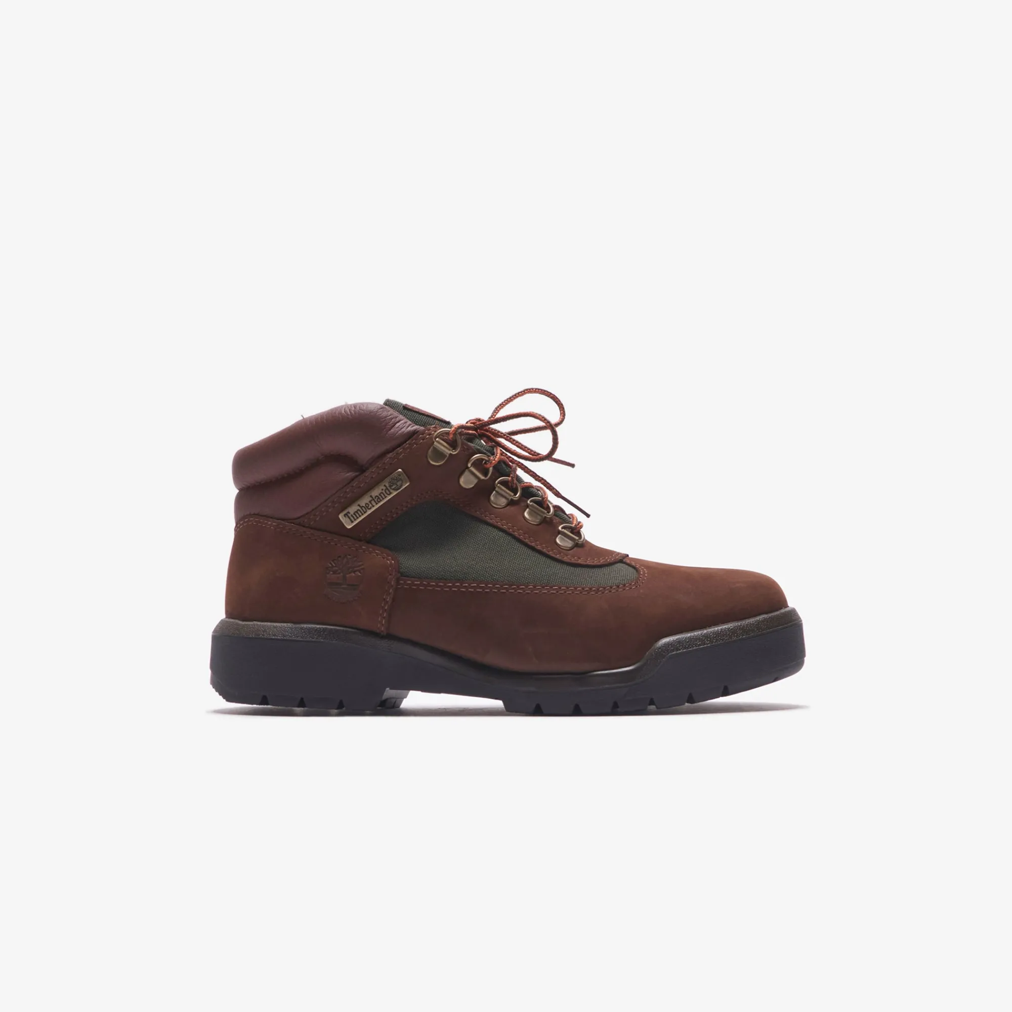 Shop Timberland Field Boot Brown / Green