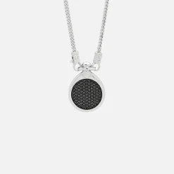 Fashion Tom Wood Finn Pendant Spinel Silver
