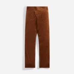 Online Auralee Finx Corduroy Pants Red Brown