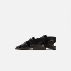 Store Lemaire Fisherman Sandals Black