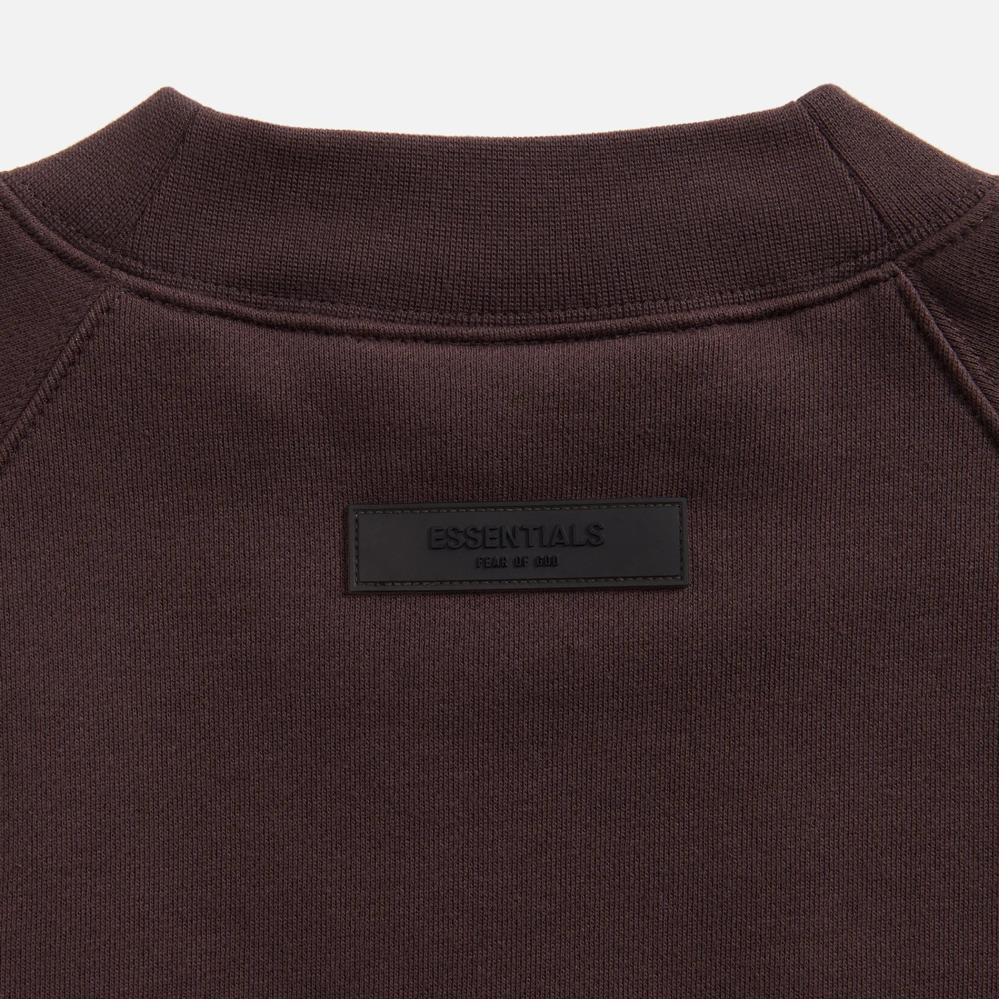 Cheap Essentials Fleece Crewneck Sweatshirt Plum