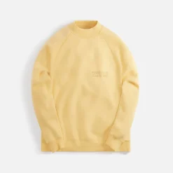 Best Essentials Fleece Crewneck Sweatshirt Light Tuscan