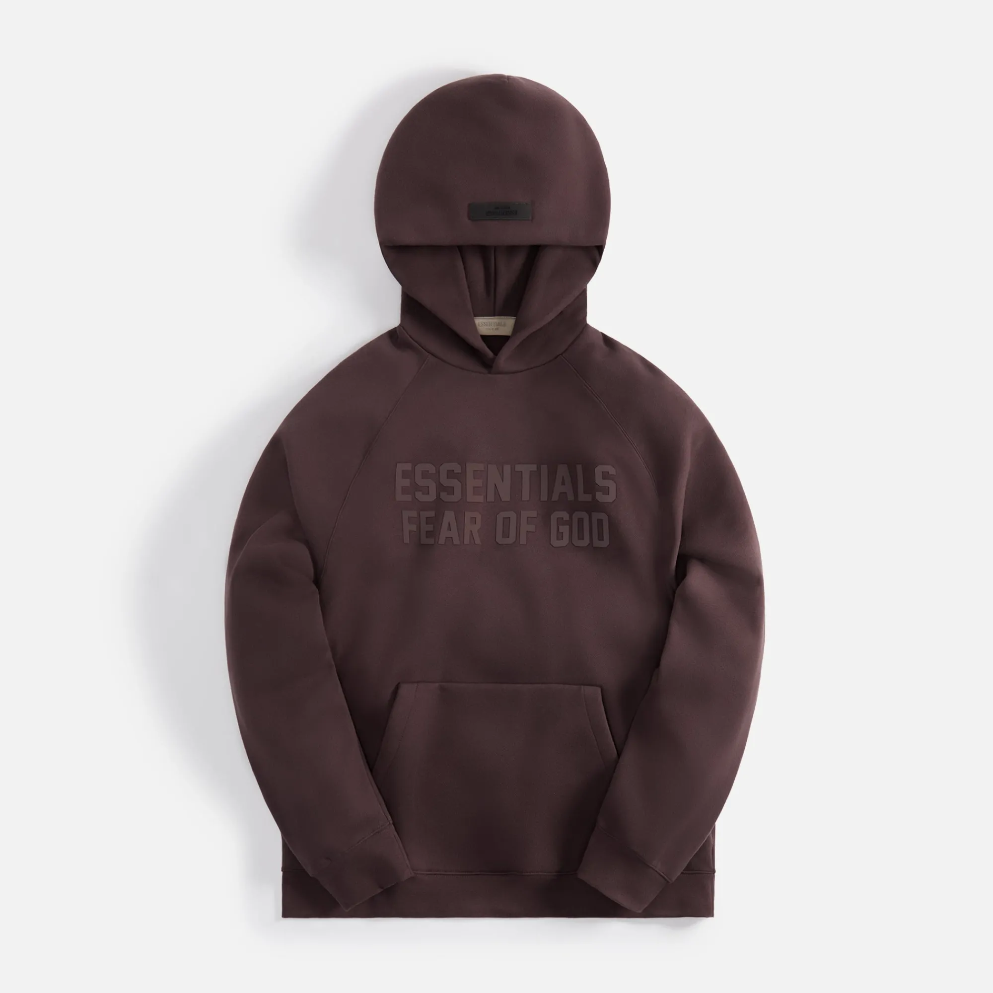 Discount Essentials Fleece Hoodie Plum